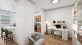 flex space for office, study, den, or dining area