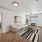 open-concept apartment living area with natural light