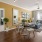 spacious living room and dining area full of natural lighting